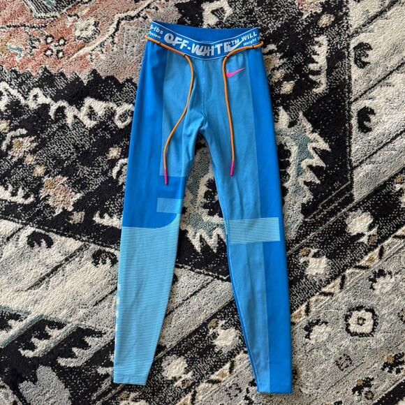 Off-White x Nike NRG As Easy Run Tight Blue Gaze - Picture 2 of 7